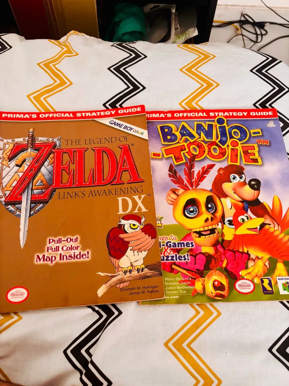 Guias de jogo Zelda Link?s Awakening DX e Banjo-Tooie - Livros e