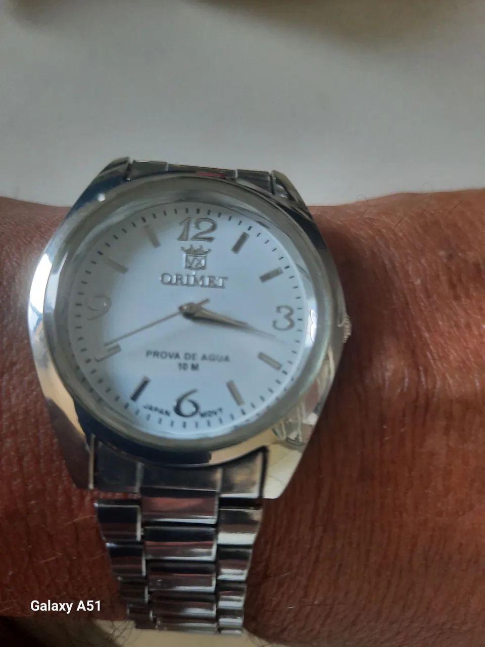 Relógio de pulso feminino Orimet prova de água 