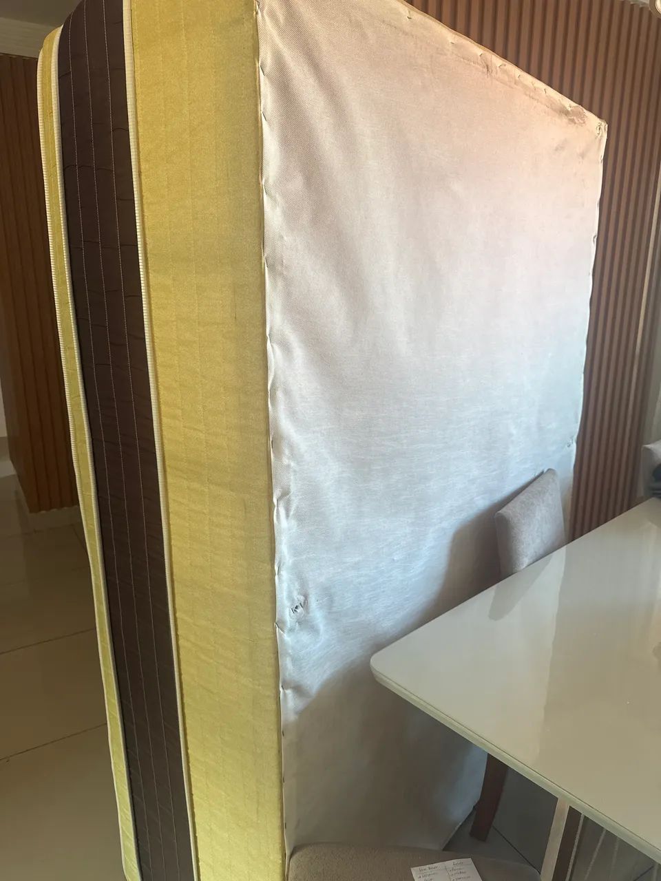 Vendo cama box conjugada com colchão preço a negociar  - Foto 4