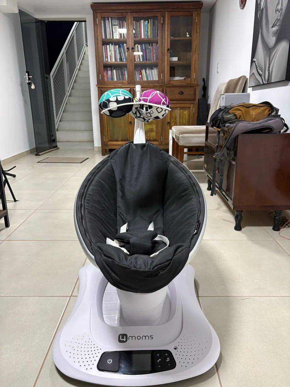 Balanço Elétrico 4moms mamaRoo para Bebê - Completo e Funcionando - Foto 3