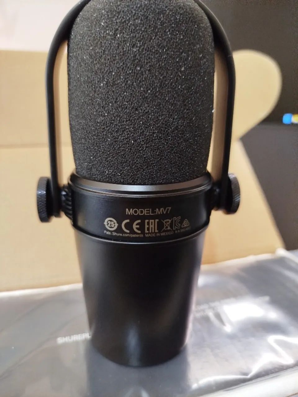 Microfone Shure MV7 ORIGINAL - Foto 4