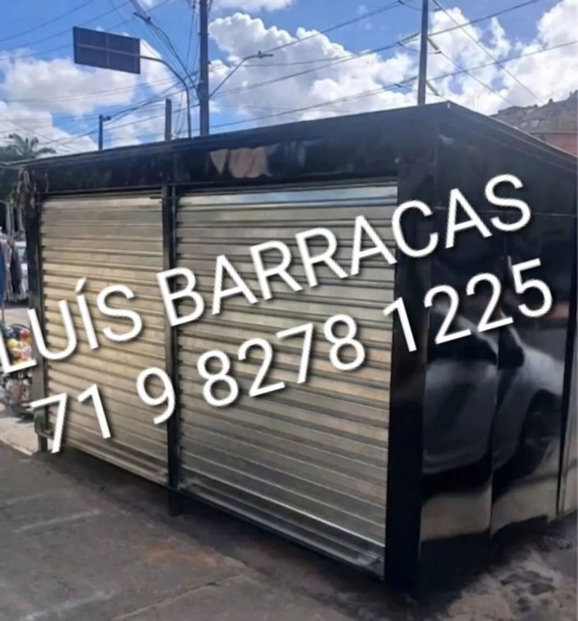 Barraca 900 promocional metragem com Carreto e ajudantes 