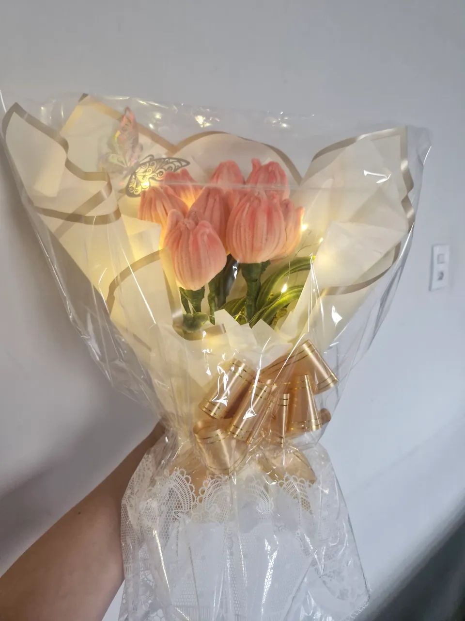 Flores/ buquê de chenille - Foto 5