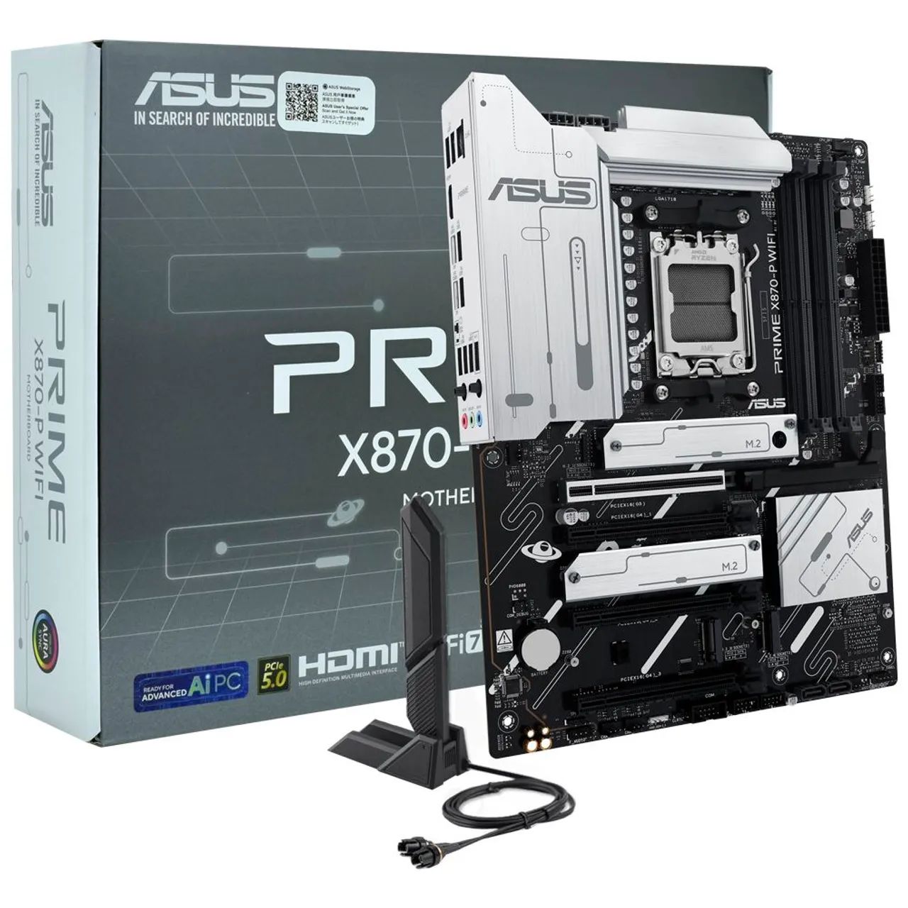 Placa Mãe Asus PRIME X870-P WIFI - Foto 4
