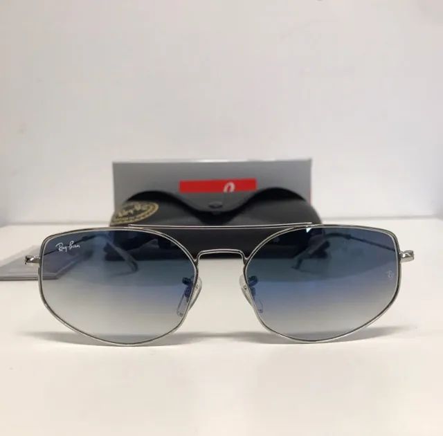 óculos de sol ray ban explorer azul - Foto 5