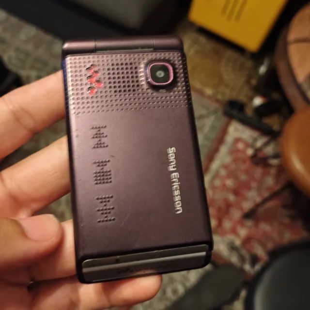 Celular Sony Ericsson Walkman roxo - Foto 3