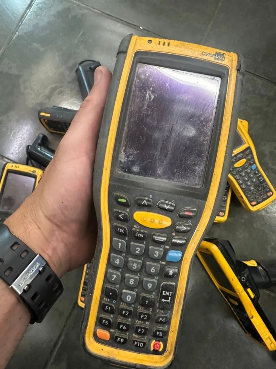 Coletor de Dados Cipherlab CPT9700 (LOTE 10 PEÇAS)