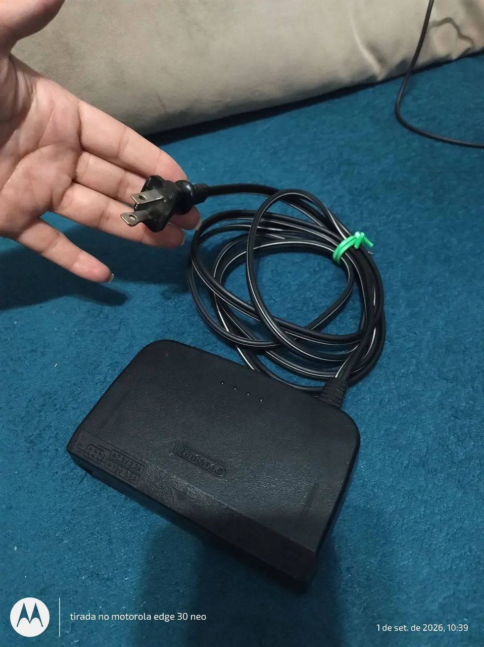 Fonte Nintendo 64 original 120 v