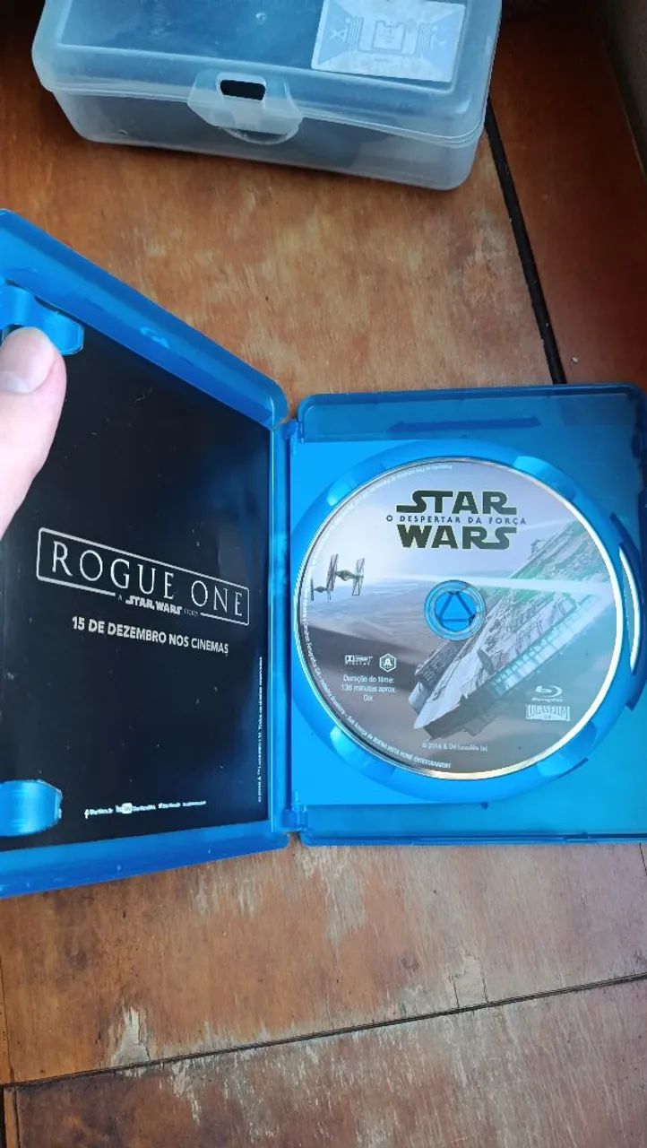 Star Wars: 7 o despertar da força Blu-ray duplo - Foto 2