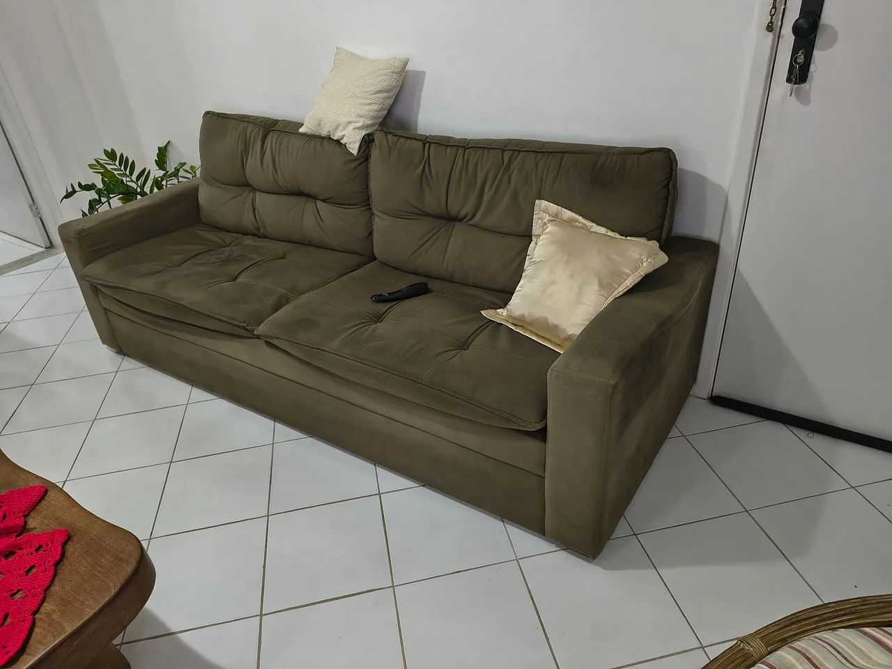 Sofá 2.20 M Cinza  - Foto 2