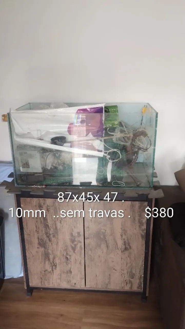 Aquário sem travas