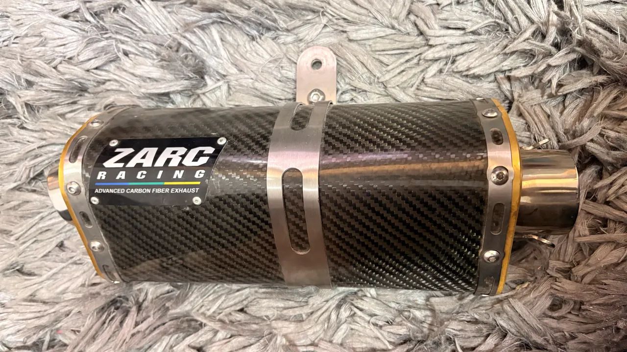 Escapamento fibra de carbono