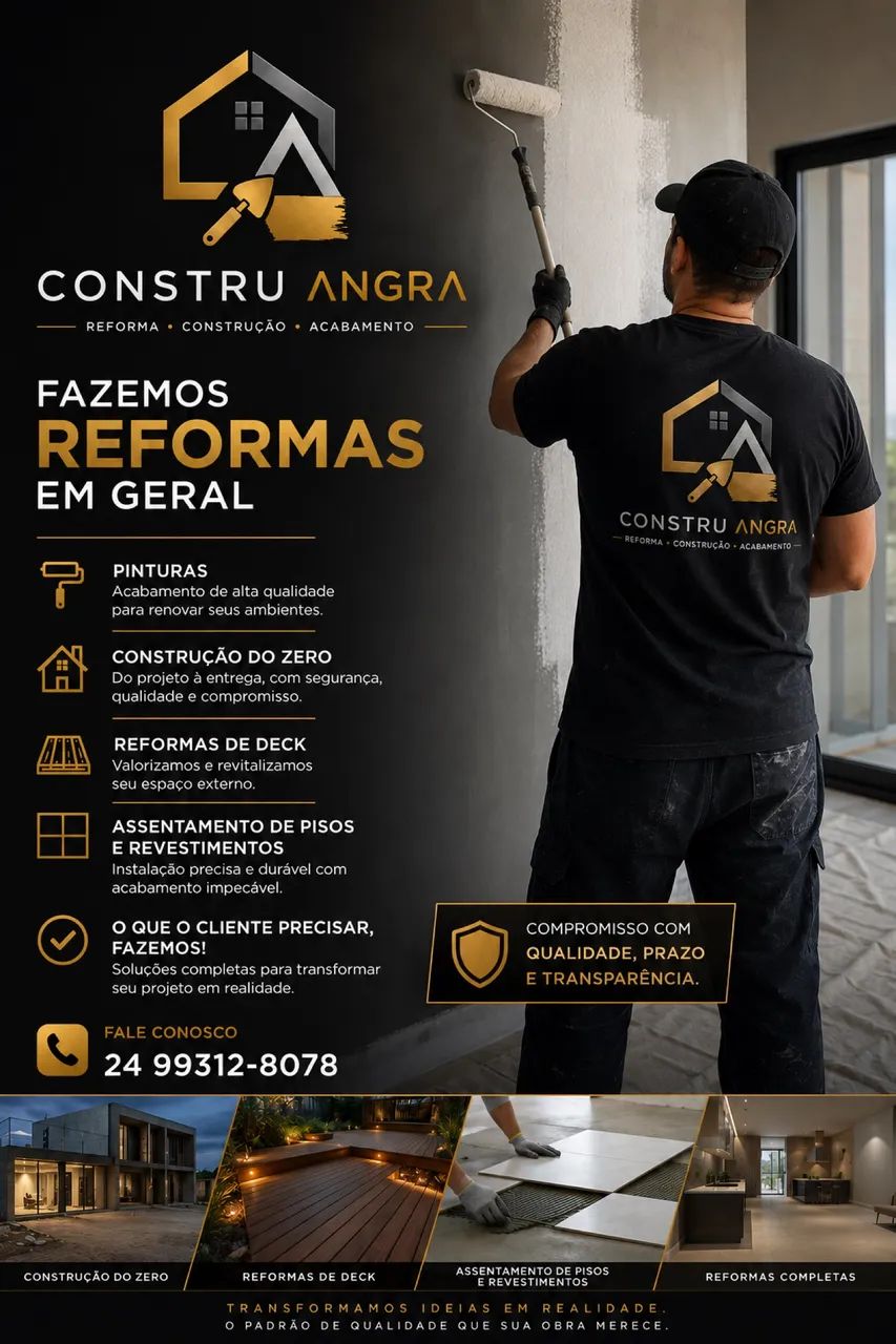 Reformar ? Pintura ? Construção do zero? 