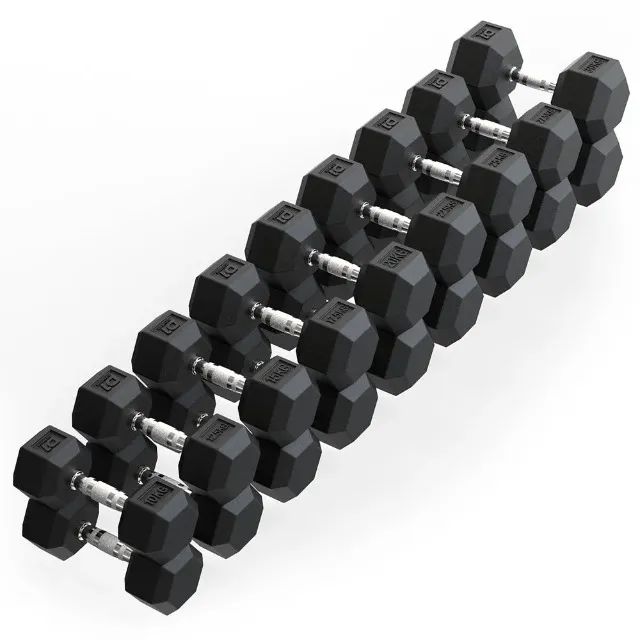 Kit Halter Injetado com pegada cromada de 1 à 10kg mais suporte - Foto 2