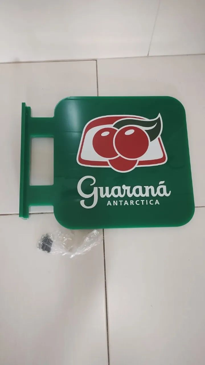 Placa com Logo Guaraná Antarctica - Foto 4