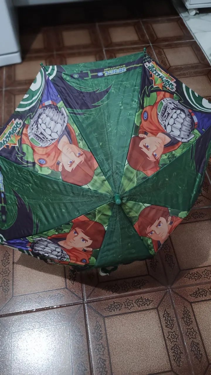 Capa de chuva infantil+guarda chuva  - Foto 4