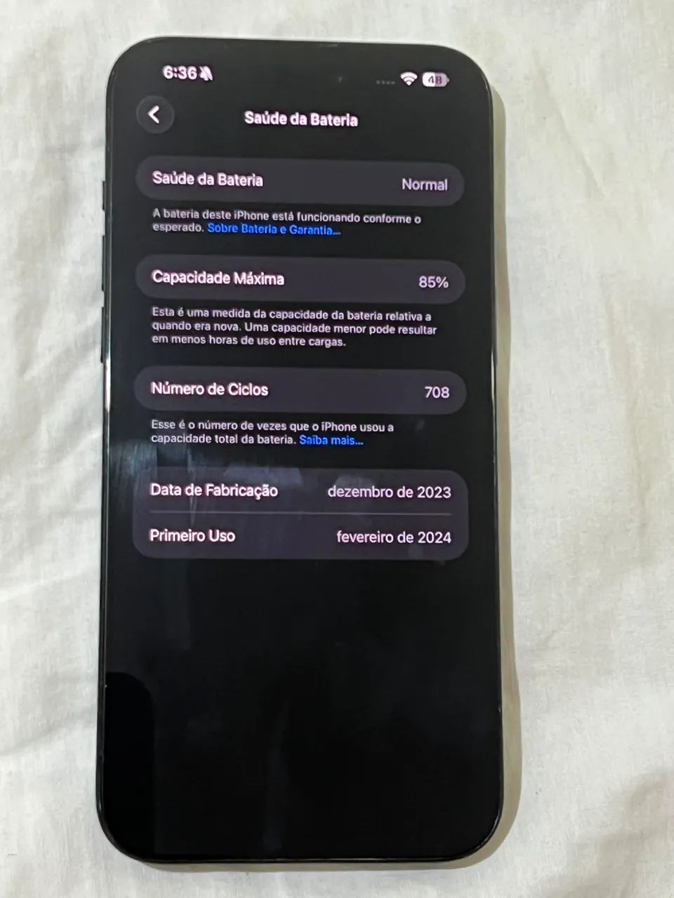 iPhone 15 pro max azul  - Foto 4
