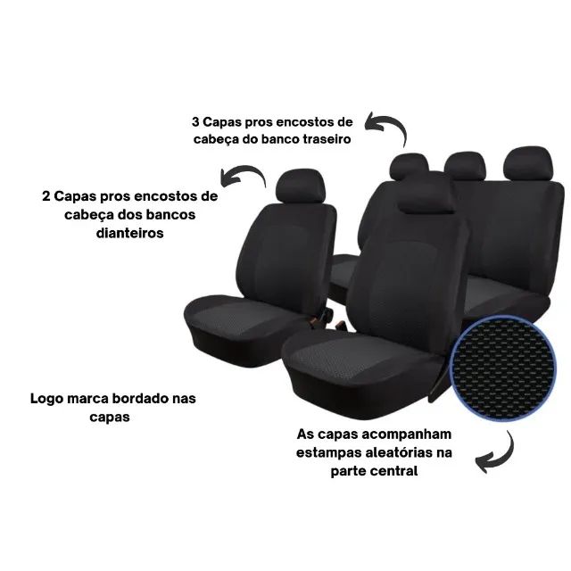 Achadinho da Shopee! Capa de Banco Automotivo Original Fiat - Uno, Siena, Palio e Punto