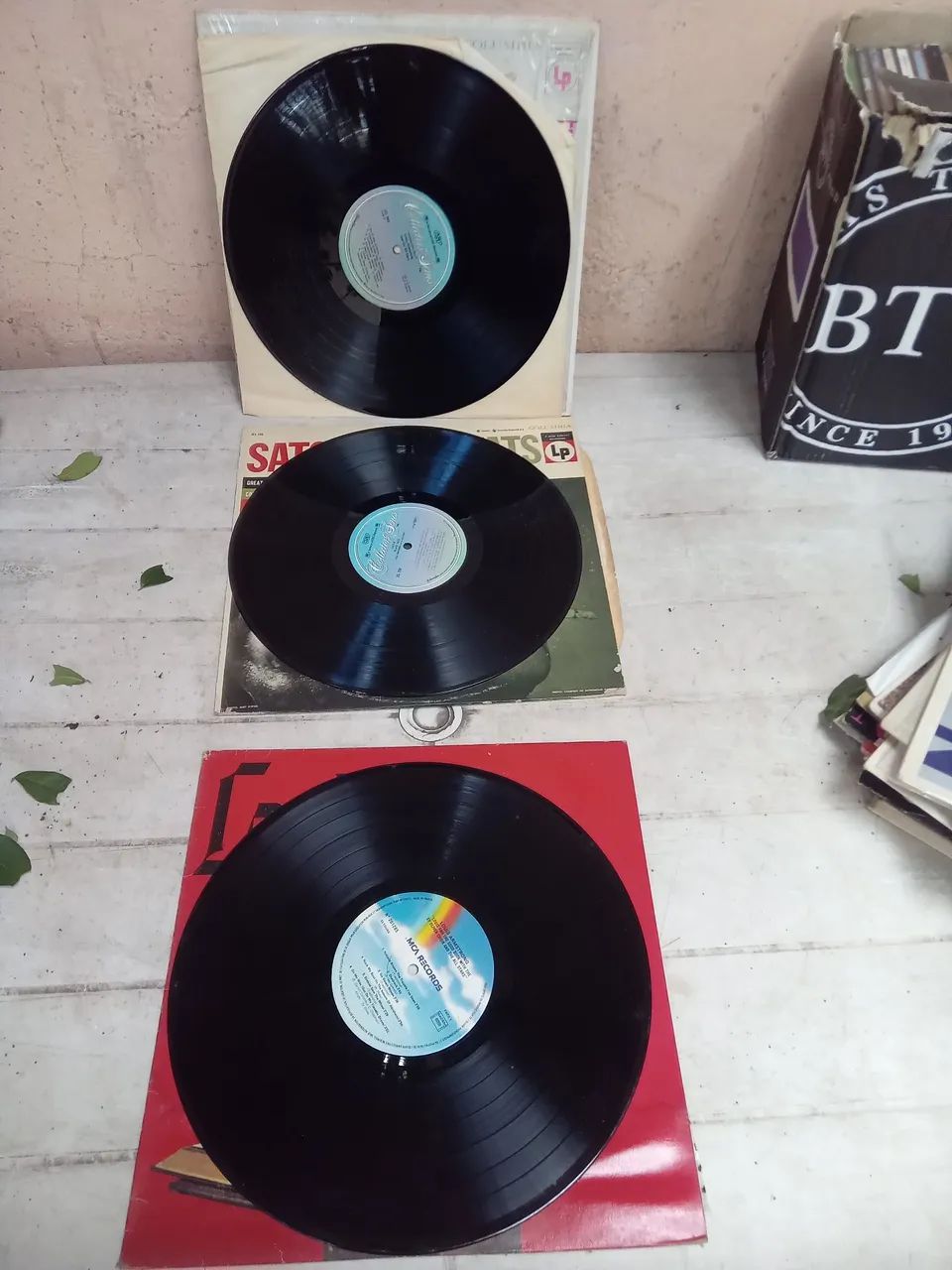 3 LPs discos vinil importados Jazz Louis Armstrong Satch - Foto 3