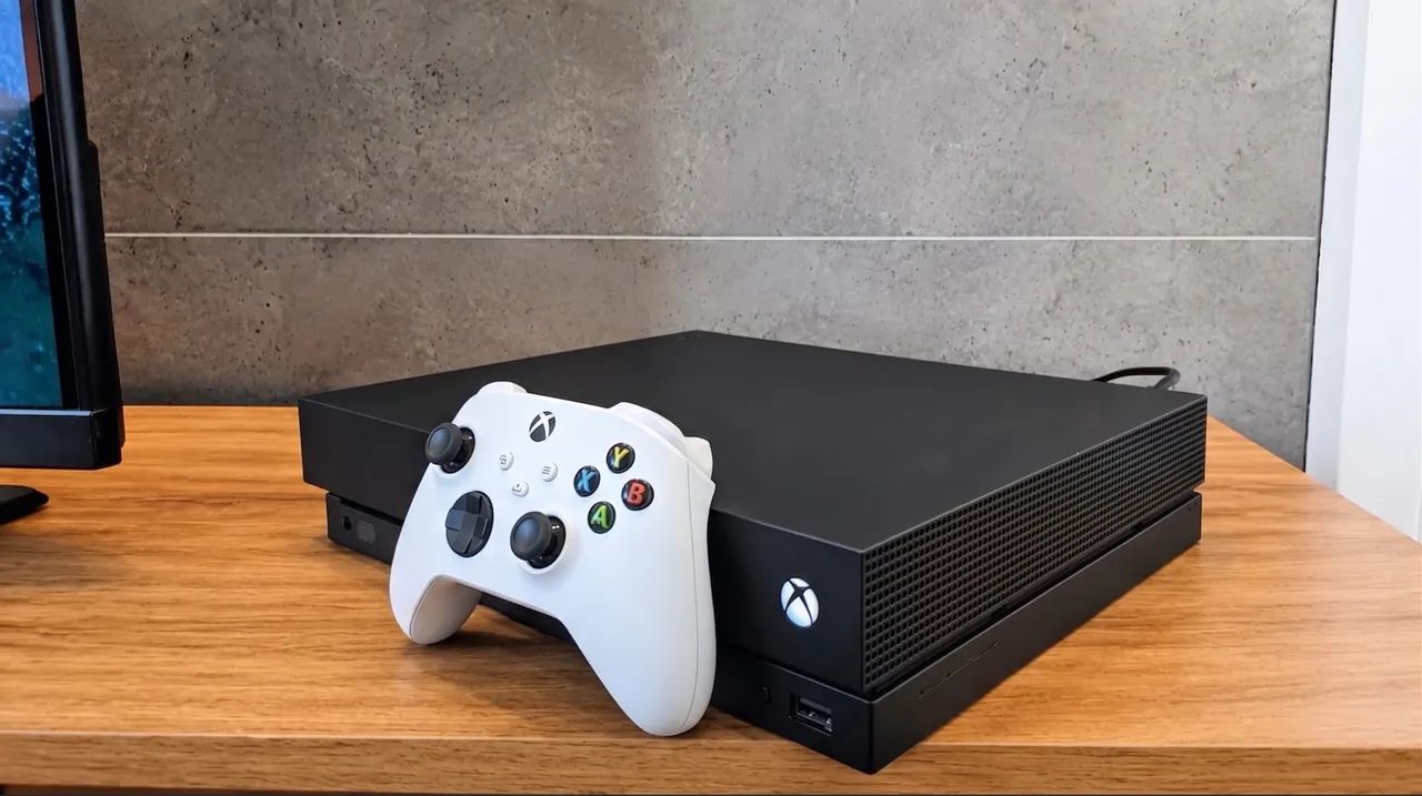 Xbox One X Impecável No Precinho! - Foto 3