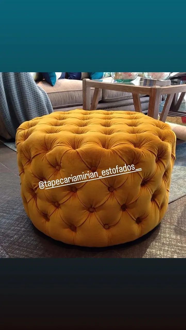 Puff De Luxo no Capitone  - Foto 2