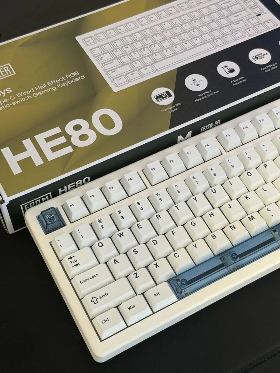 Teclado magnético EPOMAKER HE80 - Foto 4