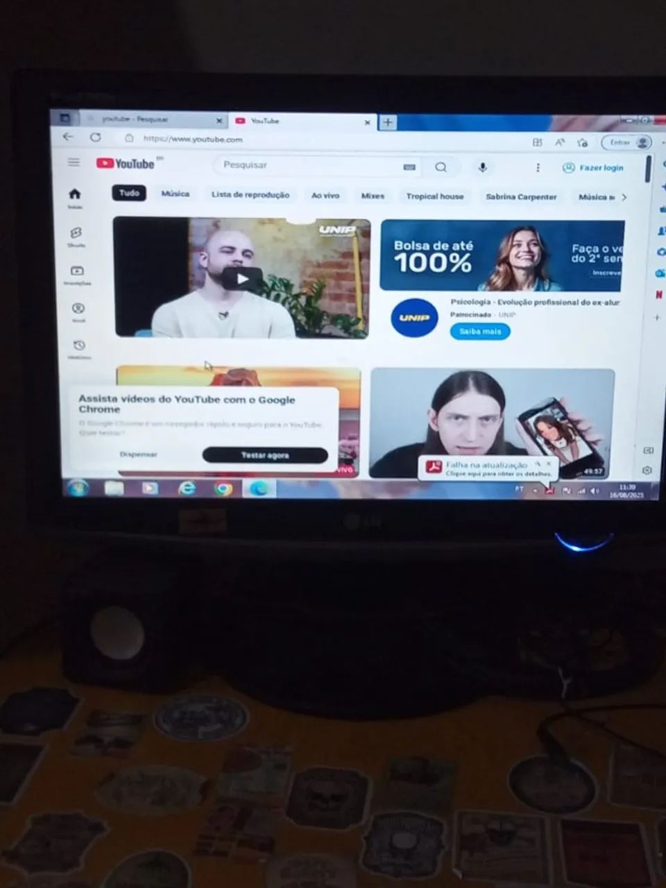 note book dell + monitor lg - Foto 5