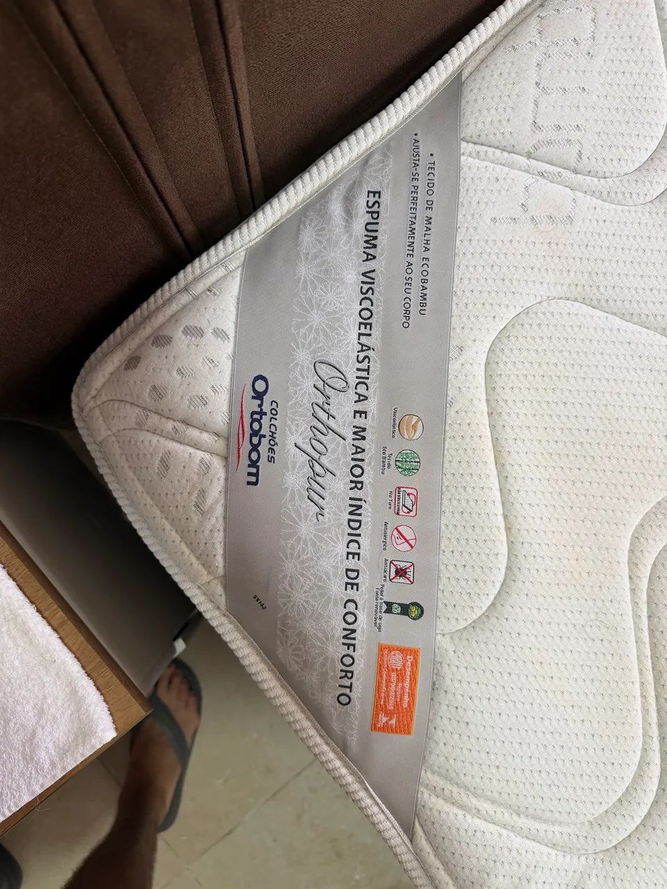 colchão Orthopur da marca Ortobom - Foto 2