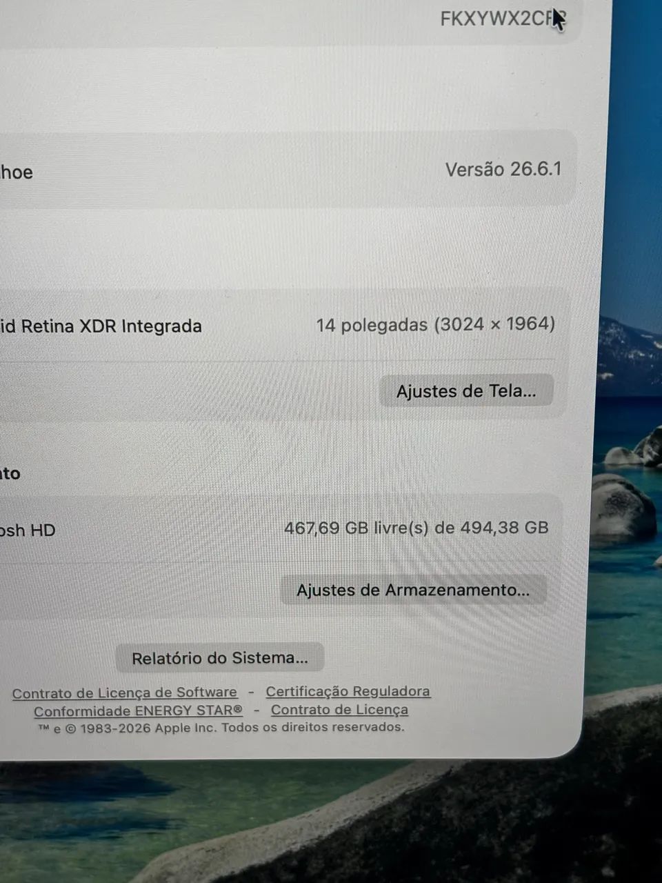 MacBook M1 Pro 14, 16GB, 500GB - Foto 5