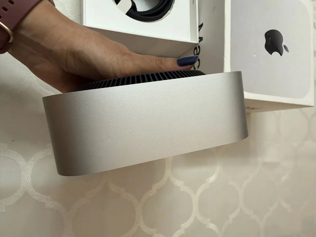 Mac Mini M4 16/256GB IMPECÁVEL COMPLETO - Foto 3