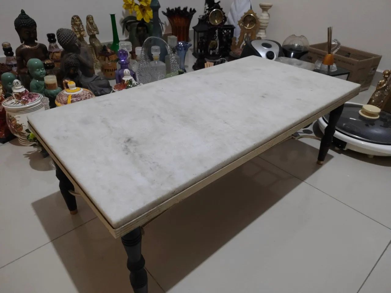 Mesa de centro de marmore - Foto 3