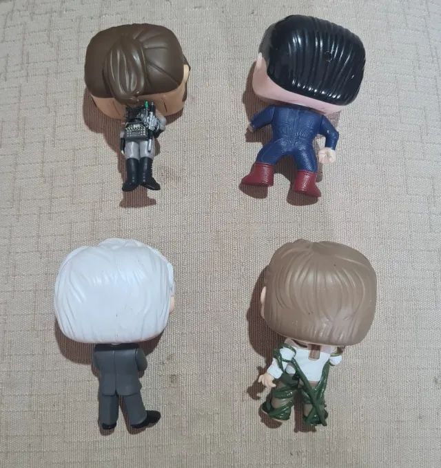lote 4 bonecos Funko Pop Original - Superman,  Stranger Things, Ghostbusters - Loose - Foto 5