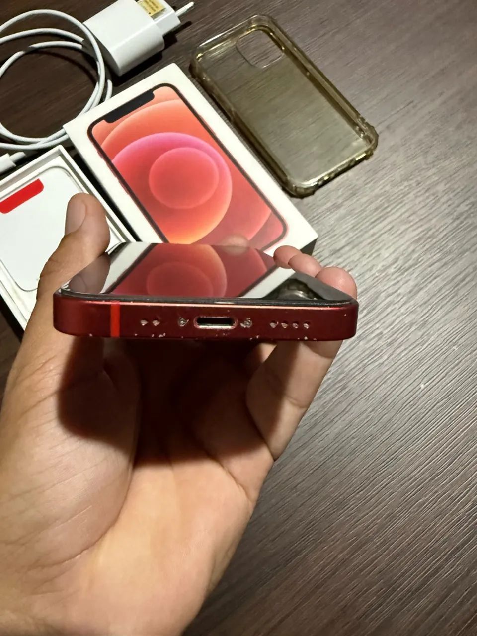 iPhone 12 Mini Red 64 GB em Perfeito estado - Celulares e