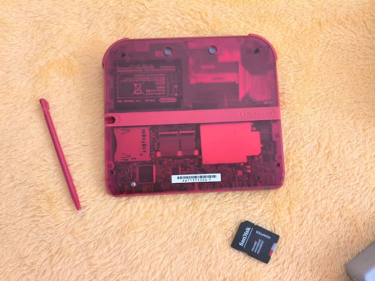 NINTENDO 2DS CLEAR RED DESBLOQUEADO  - Foto 5