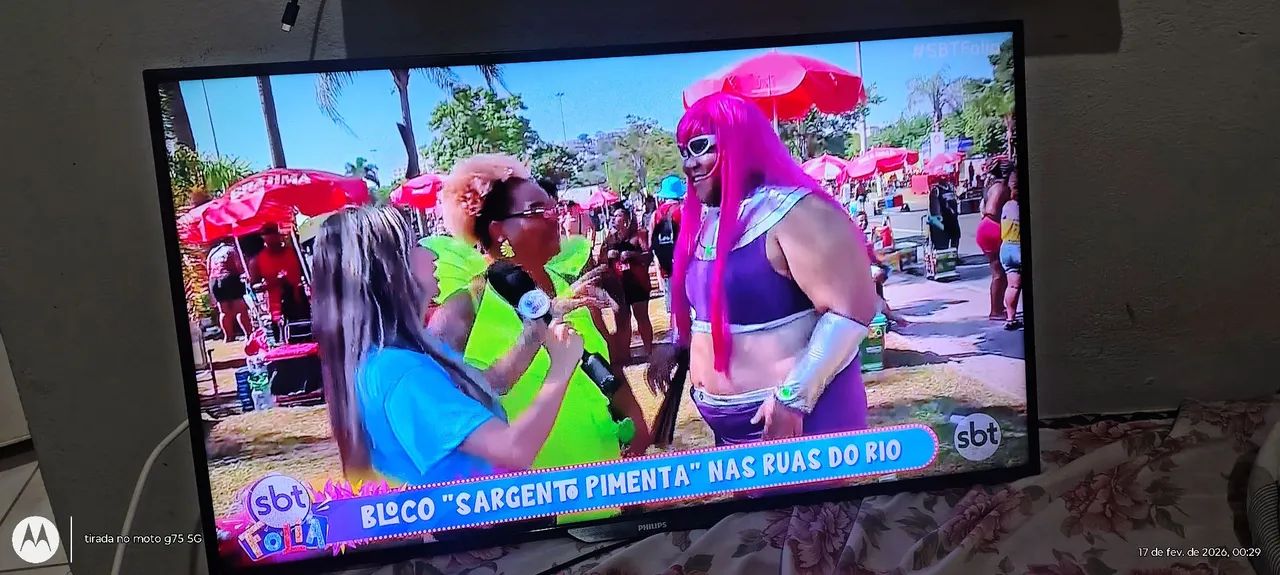 Philips 40 polegadas muito conservada motivo mudança 