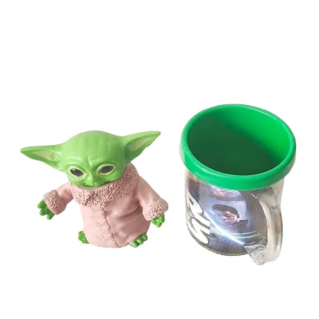 Caneca com Boneco Baby Yoda - Foto 4