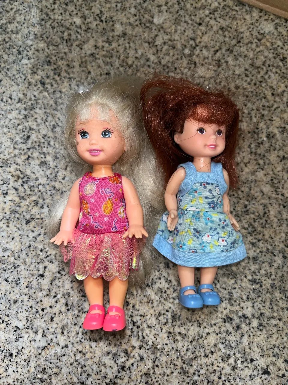 Dupla bonequinhas chelsea da Barbie 