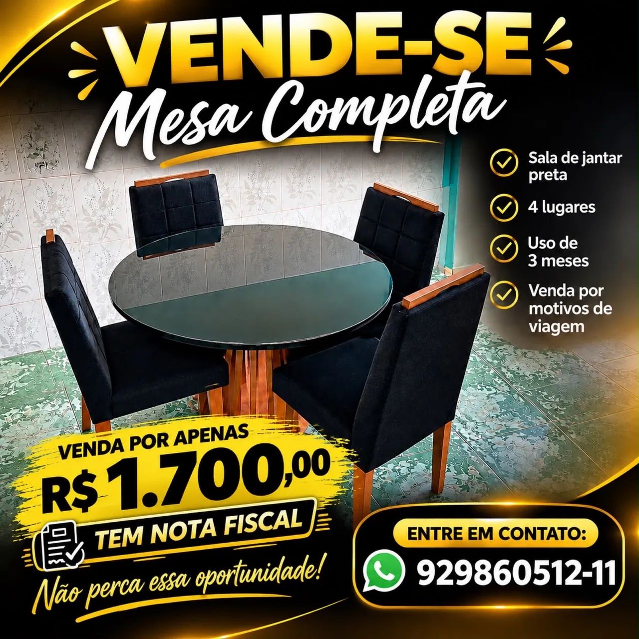 MESA DE JANTAR