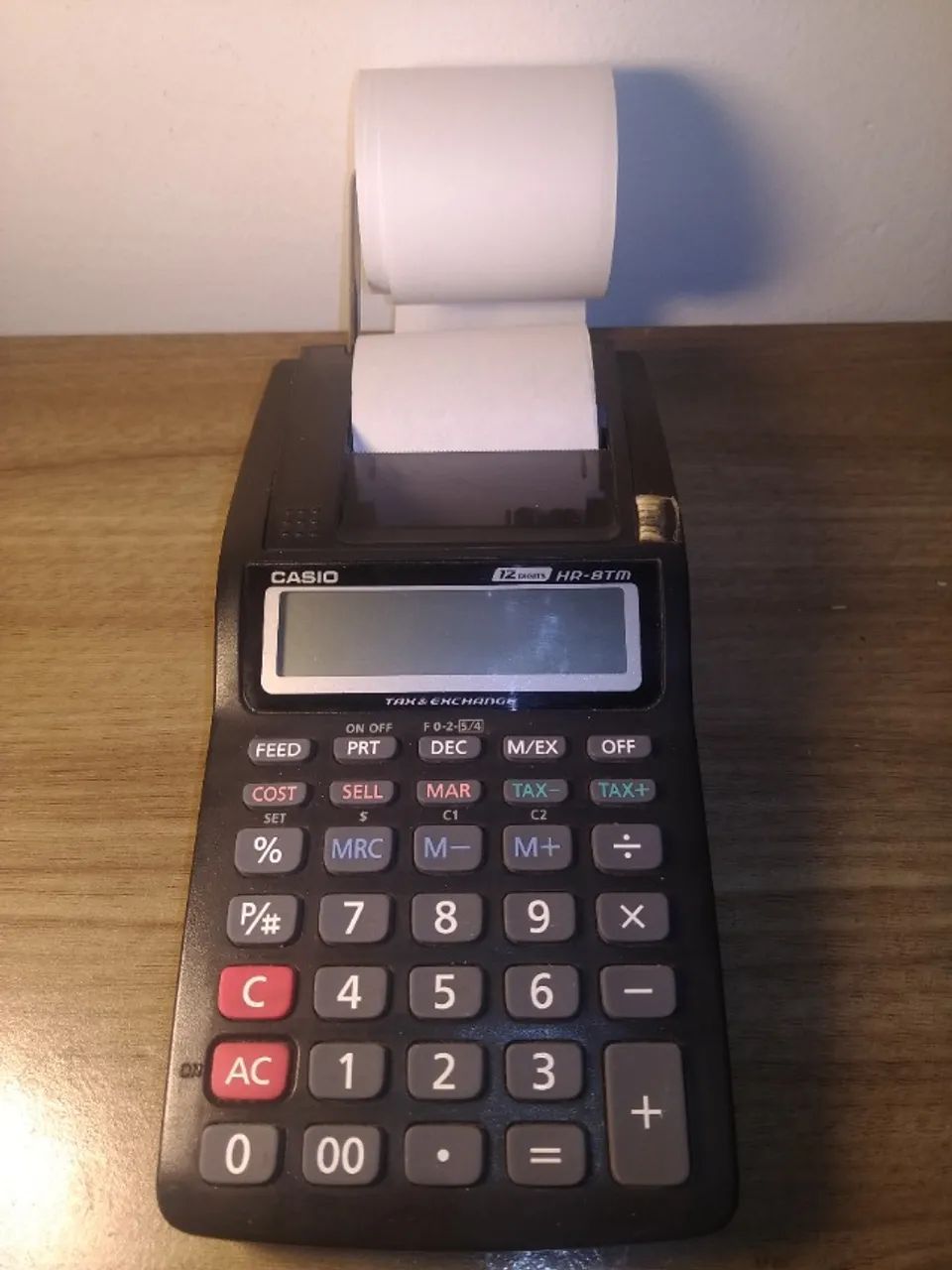 Calculadora Casio HR-8 TM 12 dígitos - Foto 2