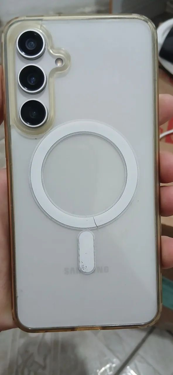 Samsung Galaxy S24 FE 256GB Branco  - Foto 3