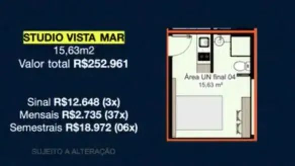 Studios e apartamentos no Novo Campeche - At One Campeche, Florianópolis - Foto 3