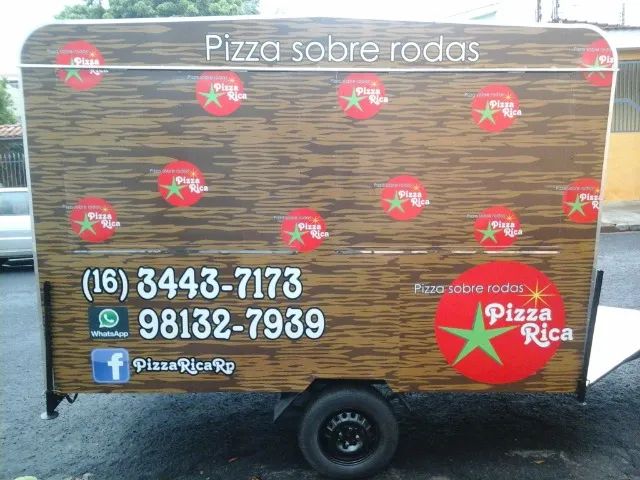 Trailer food pizza