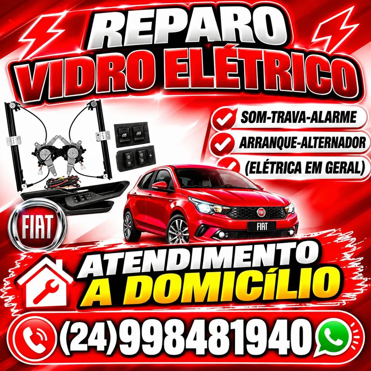 AUTO ELÉTRICA ATENDIMENTO A DOMICÍLIO VOLTA REDONDA  - Foto 5