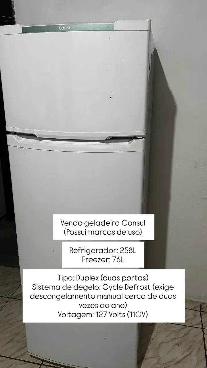Geladeira Consul 