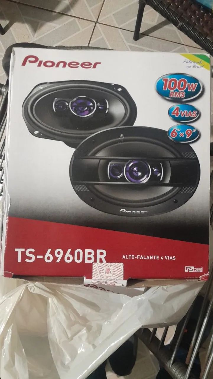 Par alto falante 6x9 Pionner - Peças para carros, vans e