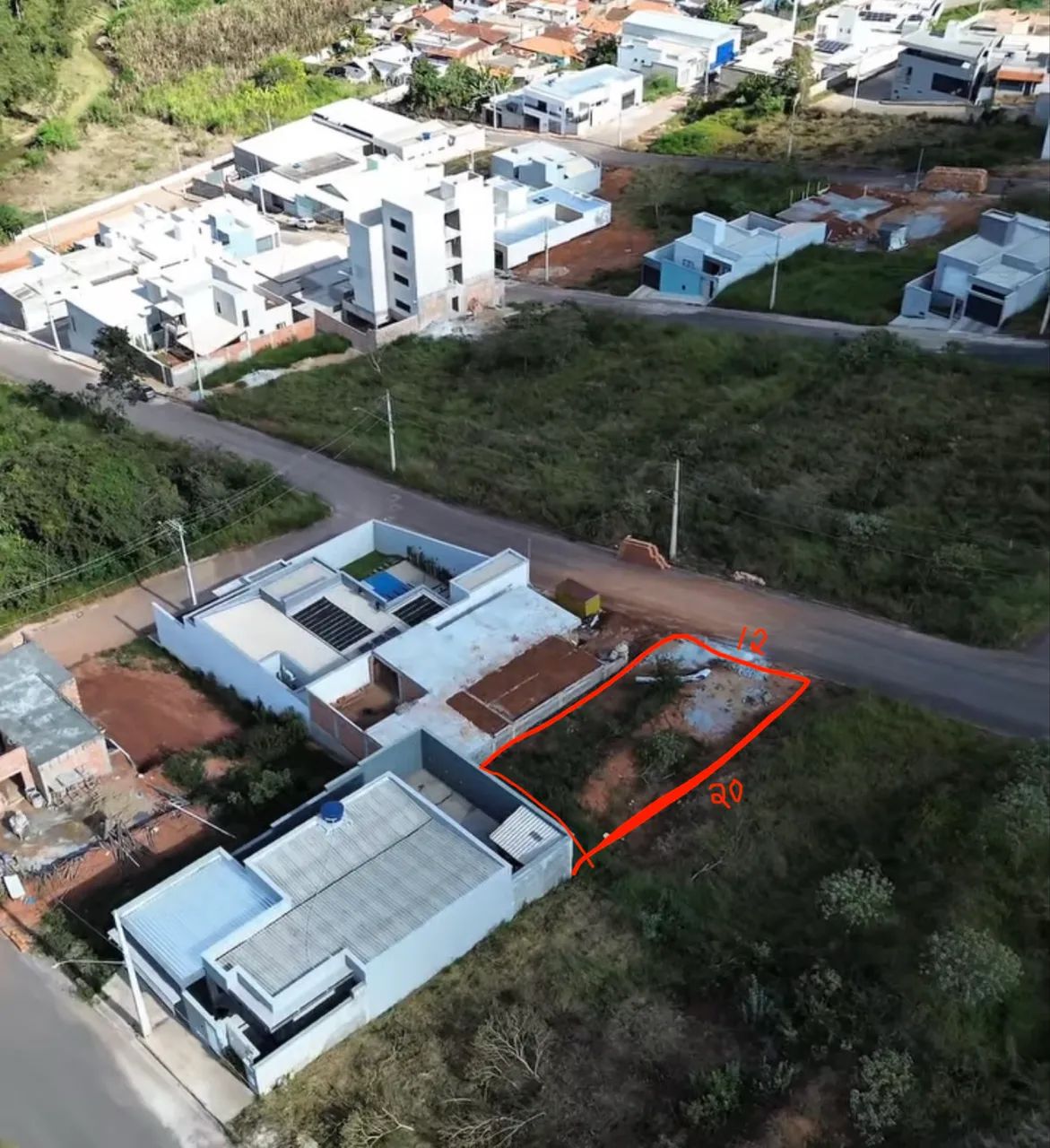 Lote Bairro Cidade Jardim 12x20