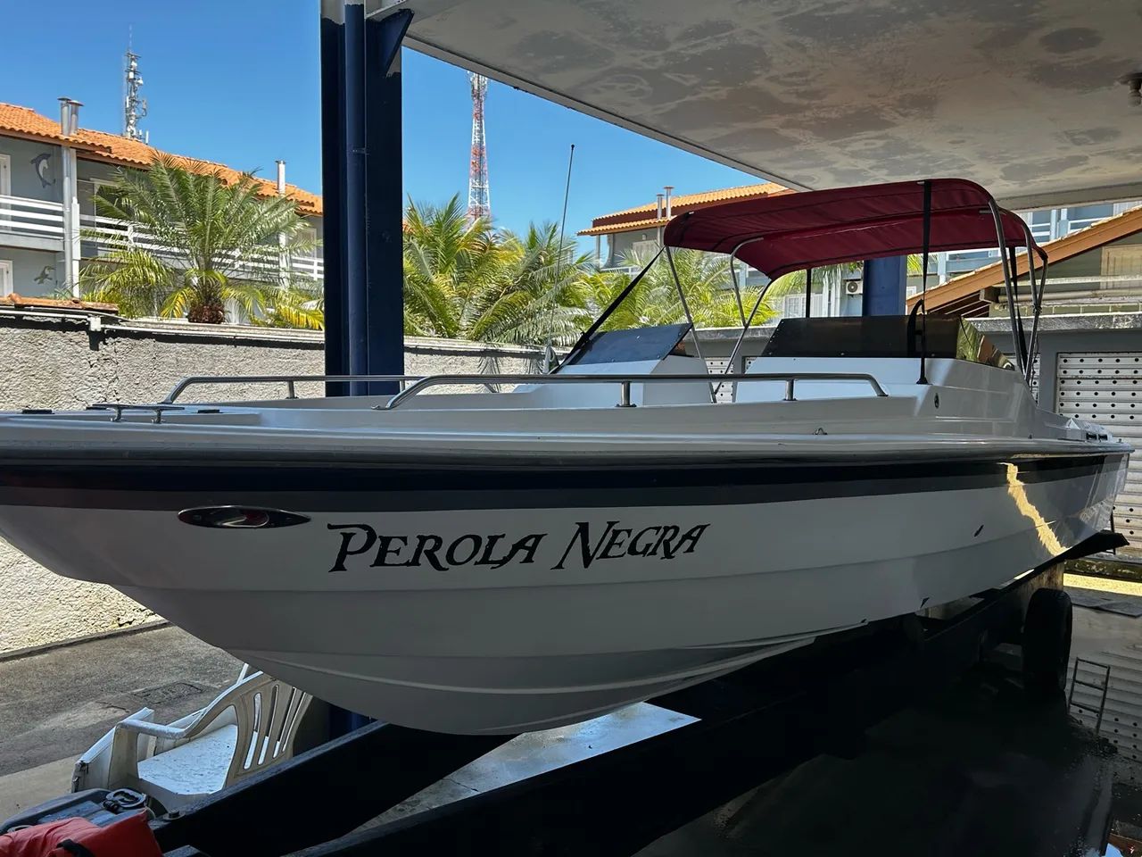Lancha cobra 22 pés 