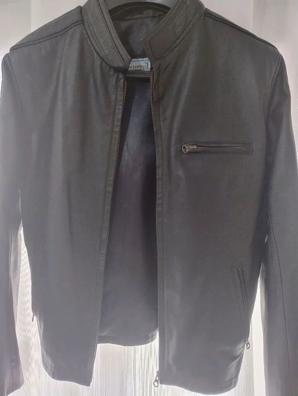 Jaqueta de Couro Legítimo American Leathers  - Foto 4