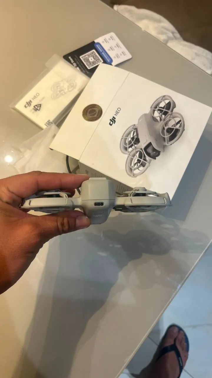 Drone Dji Neo Ultra Leve Câmera 4k Standardv - Foto 4