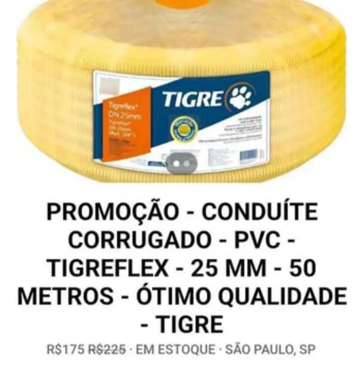 Robô Energia Canteiro de Obra Trifásico e Conduite Tigre Oferta - Foto 2